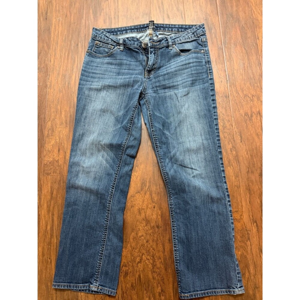 Apt. 9 Classic Medium Blue Straight-Leg Jeans